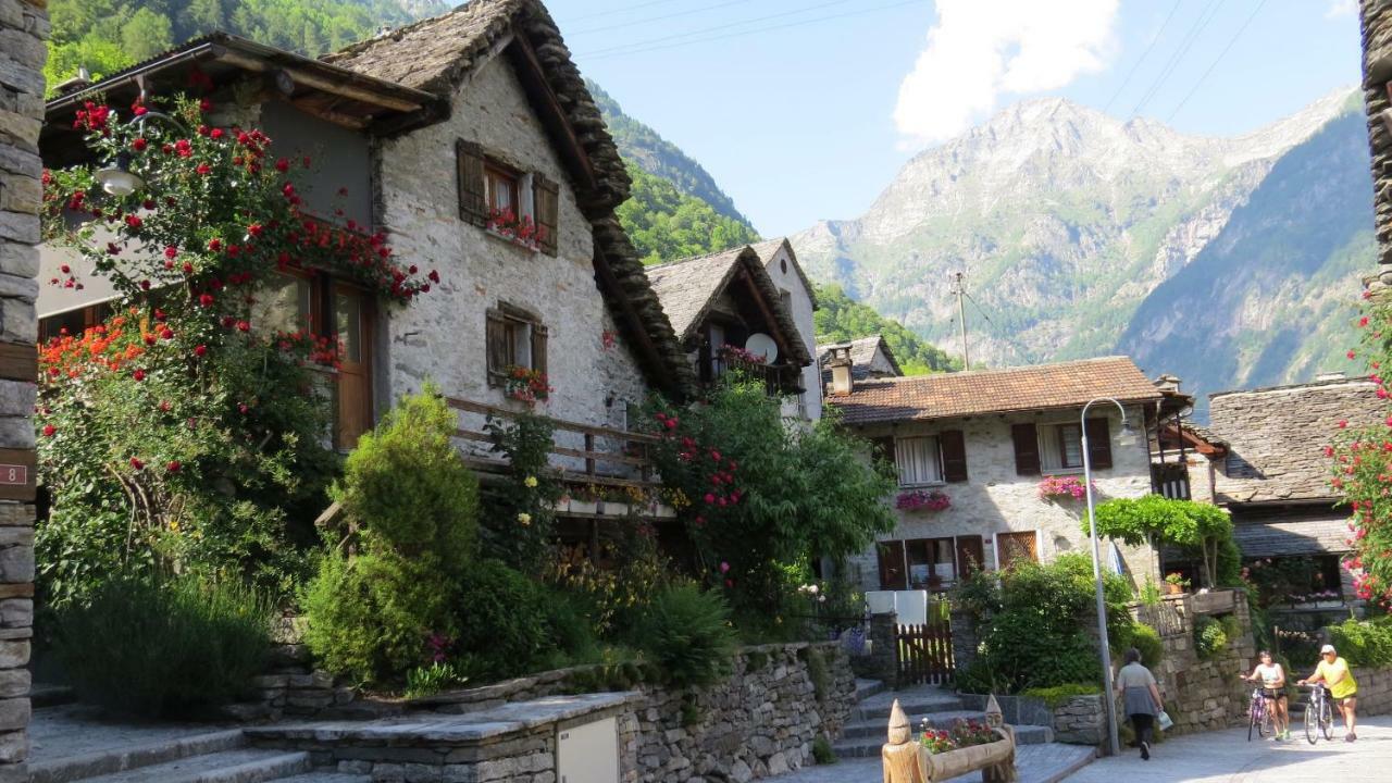 Rustico Paese Villa Vogorno Eksteriør billede